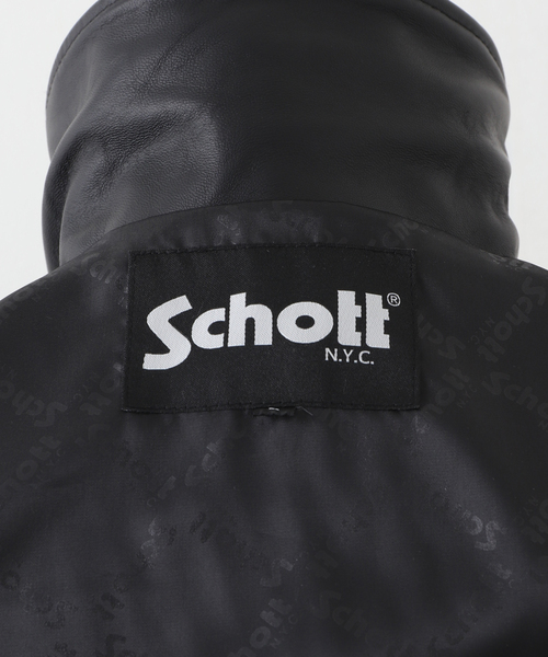 schott(ショット)の「【Schott / ショット】SHEEP COACH JACKET(その他アウター・メンズ・ブラック・MEDIUM/LARGE/X-LARGE)」の17枚目の写真