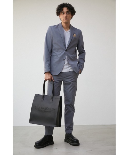 AZUL by moussy(アズールバイマウジー)の「AZUL EMBOSS TOTE BAG/アズールエンボストートバッグ(ショルダーバッグ・メンズ・ブラック・FREE)」の15枚目の写真