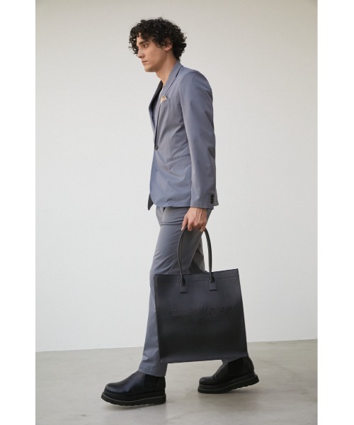 AZUL by moussy(アズールバイマウジー)の「AZUL EMBOSS TOTE BAG/アズールエンボストートバッグ(ショルダーバッグ・メンズ・ブラック・FREE)」の16枚目の写真