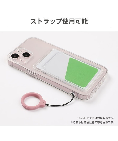 iPhone 8/7/6s/6/SE(第2/第3世代) Premium Style クリアポケットケース