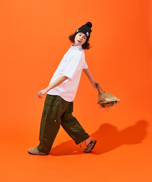 TOWNCRAFT（タウンクラフト）の「TOWN CRAFT/タウンクラフト 別注 ボタンダウンシャツ/ワンポイント 半袖シャツ（シャツ/ブラウス・メンズ・ホワイト/ライトグレー/サックスブルー/その他/ストライプ/チェック・MEDIUM/LARGE）」の14枚目の写真