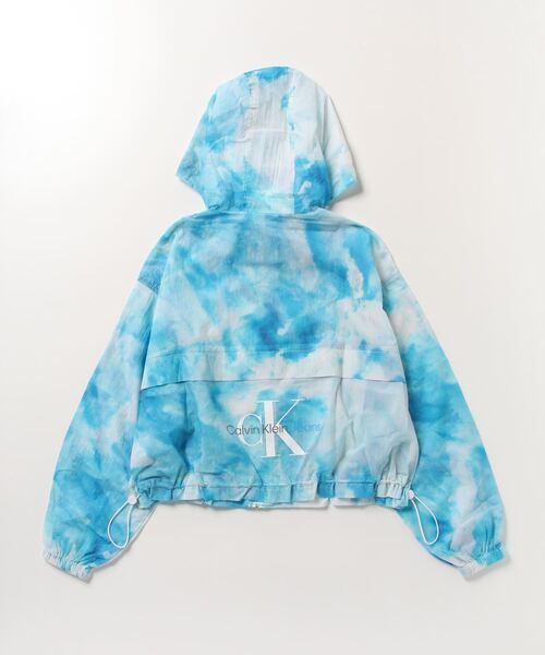 Calvin Klein Jeans(カルヴァンクラインジーンズ)の「Calvin Klein Jeans(カルバンクラインジーンズ)アクアシェルウィンドブレーカー(その他アウター・レディース・その他18/ブルー・S)」の5枚目の写真