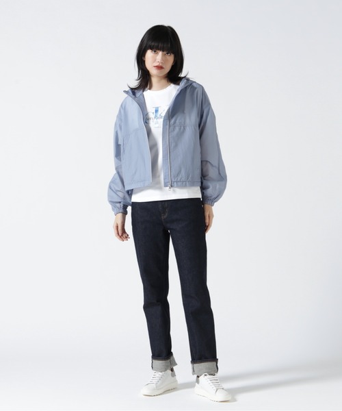 Calvin Klein Jeans(カルヴァンクラインジーンズ)の「Calvin Klein Jeans(カルバンクラインジーンズ)アクアシェルウィンドブレーカー(その他アウター・レディース・その他18/ブルー・S)」の7枚目の写真