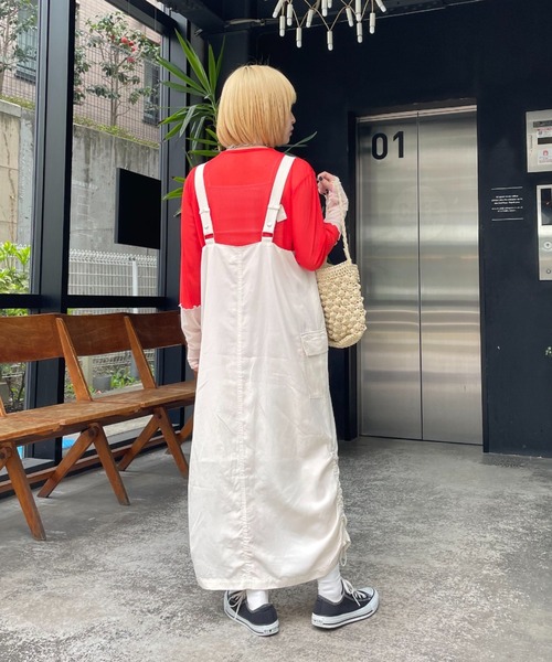 CIAOPANIC（チャオパニック）の「かごミニトートバック（かごバッグ・レディース・ベージュ・FREE）」の3枚目の写真
