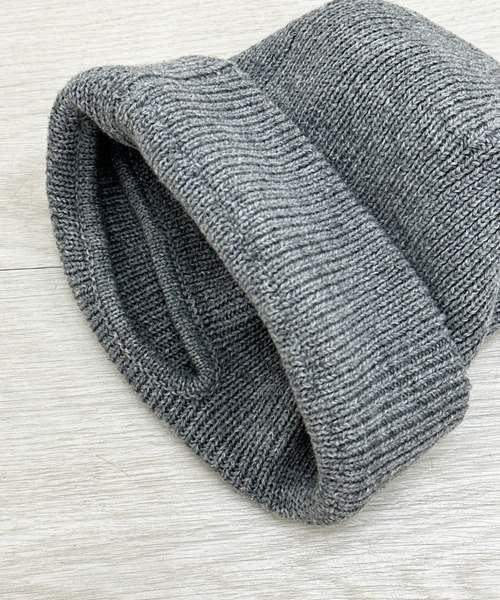 KIIT(キート)の「KIIT BALACLAVA KNIT CAP (KIP-K56-804)(キャップ・メンズ・ホワイト/ブラウン/ブルー/グレー・FREE)」の7枚目の写真