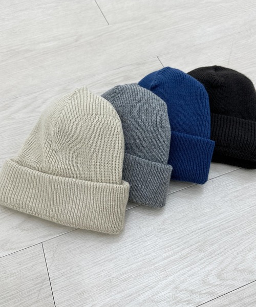 KIIT(キート)の「KIIT BALACLAVA KNIT CAP (KIP-K56-804)(キャップ・メンズ・ホワイト/ブラウン/ブルー/グレー・FREE)」の6枚目の写真