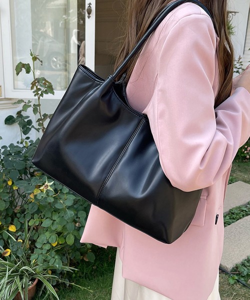 meJane(ミージェーン)の「クラシカルダブルハンドル トートバッグ(トートバッグ・レディース・アイボリー/ブラック・FREE)」の10枚目の写真