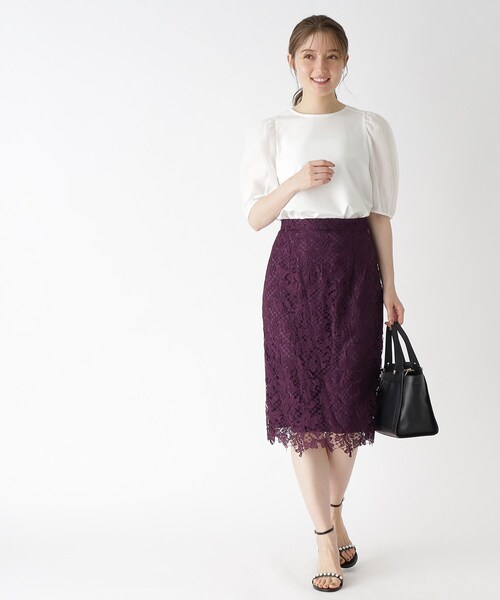 シアータックスリーブトップス【洗濯機洗い可・イージーケア】