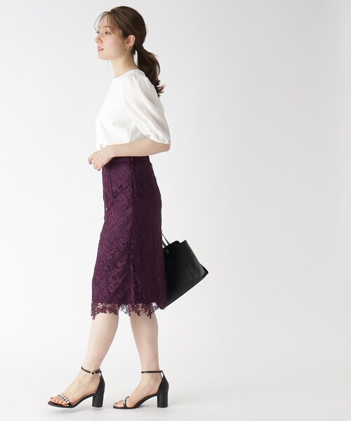 シアータックスリーブトップス【洗濯機洗い可・イージーケア】