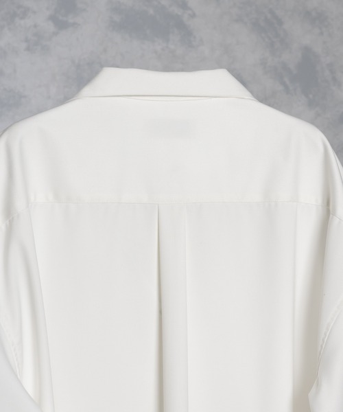 ADRER(アドラー)の「【limited 1000】high gimmick shirt jacket - layered -(ミリタリージャケット・メンズ・ブラック/ホワイト・X-SMALL/SMALL/MEDIUM/LARGE)」の13枚目の写真