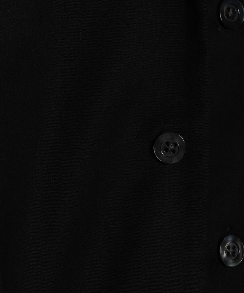 ADRER(アドラー)の「【limited 1000】high gimmick shirt jacket - layered -(ミリタリージャケット・メンズ・ブラック/ホワイト・X-SMALL/SMALL/MEDIUM/LARGE)」の18枚目の写真