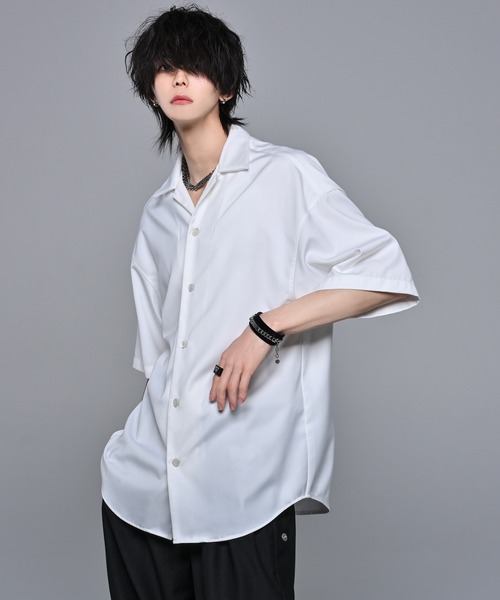 ADRER(アドラー)の「【limited 1000】high gimmick shirt jacket - layered -(ミリタリージャケット・メンズ・ブラック/ホワイト・X-SMALL/SMALL/MEDIUM/LARGE)」の4枚目の写真