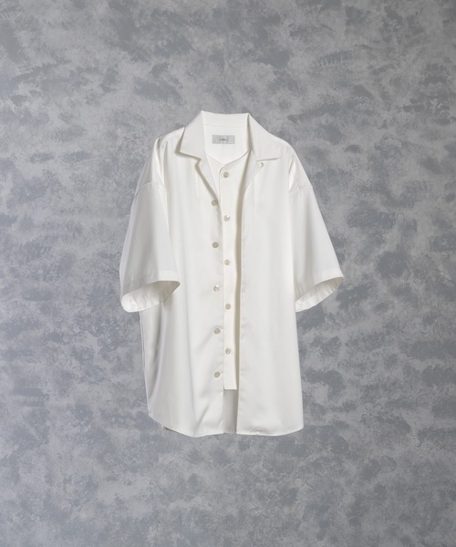 ADRER(アドラー)の「【limited 1000】high gimmick shirt jacket - layered -(ミリタリージャケット・メンズ・ブラック/ホワイト・X-SMALL/SMALL/MEDIUM/LARGE)」の16枚目の写真