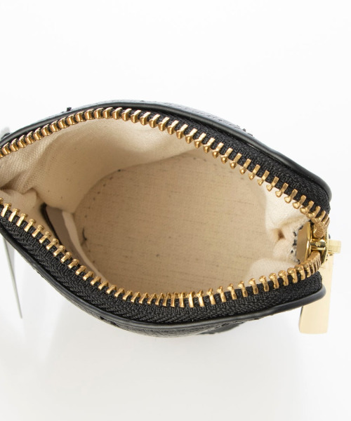 cache cache(カシュ カシュ)の「カシュカシュ cachecache / キルティングポーチ付きスマホストラップセット(ショルダーバッグ・レディース・ブラウン/ブラック/オレンジ/ベージュ系その他/グリーン・FREE)」の9枚目の写真