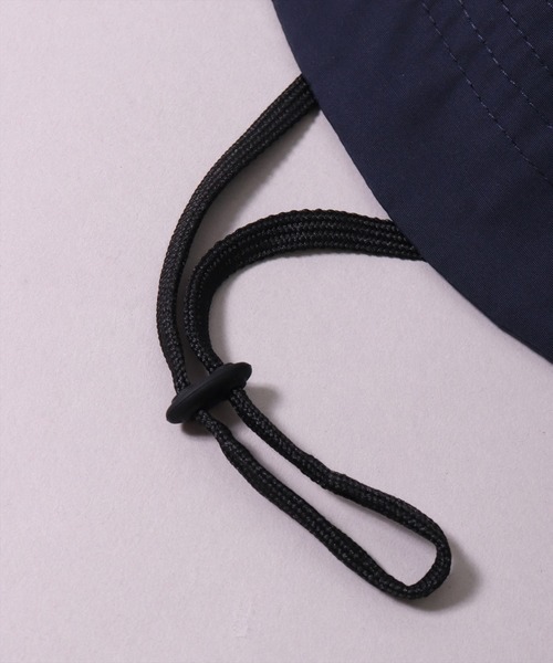Champion(チャンピオン)の「(LF)【Champion】ブランド ワッペン あご紐付き タフタハット(ハット・レディース・モスグリーン/ネイビー/ブラック/グレイッシュベージュ・ONE SIZE)」の10枚目の写真