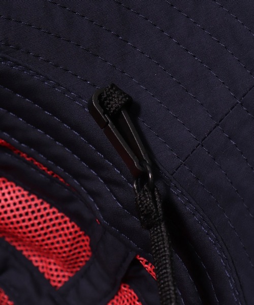 Champion(チャンピオン)の「(LF)【Champion】ブランド ワッペン あご紐付き タフタハット(ハット・レディース・モスグリーン/ネイビー/ブラック/グレイッシュベージュ・ONE SIZE)」の11枚目の写真