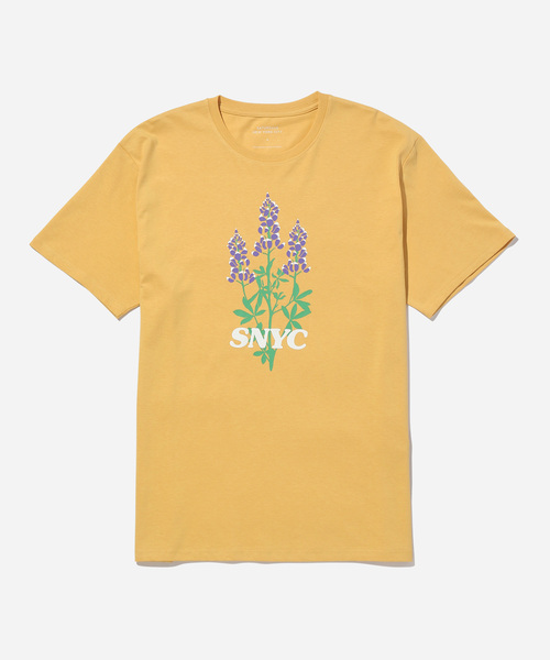 Saturdays NYC(サタデーズ ニューヨークシティ )の「Blue Bonnets Standard Ss Tee(Tシャツ/カットソー・メンズ・ベージュ/ネイビー・L/M/S/XL/X-SMALL)」の2枚目の写真