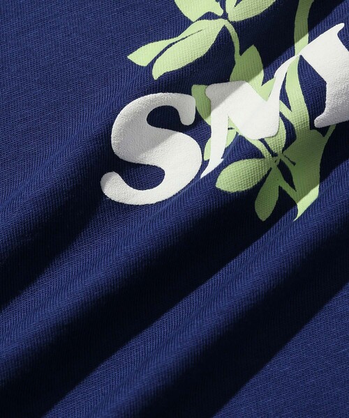 Saturdays NYC(サタデーズ ニューヨークシティ )の「Blue Bonnets Standard Ss Tee(Tシャツ/カットソー・メンズ・ベージュ/ネイビー・L/M/S/XL/X-SMALL)」の11枚目の写真