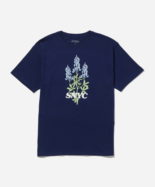 Saturdays NYC(サタデーズ ニューヨークシティ )の「Blue Bonnets Standard Ss Tee(Tシャツ/カットソー・メンズ・ベージュ/ネイビー・L/M/S/XL/X-SMALL)」の13枚目の写真