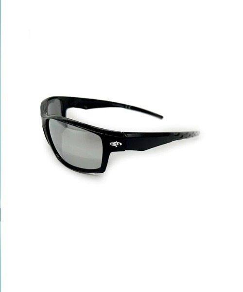 Basic Pleasure Mode（ベーシックプレジャーモード）の「【Basic Pleasure Mode/ ベーシックプレジャーモード 】VISOR WRAP SUNGLASSES WITH MIRROR LENSE/ バイザー ラップ サングラス ウィズミラーレンズ サングラス（サングラス・メンズ・ブラック・ONE SIZE）」の9枚目の写真