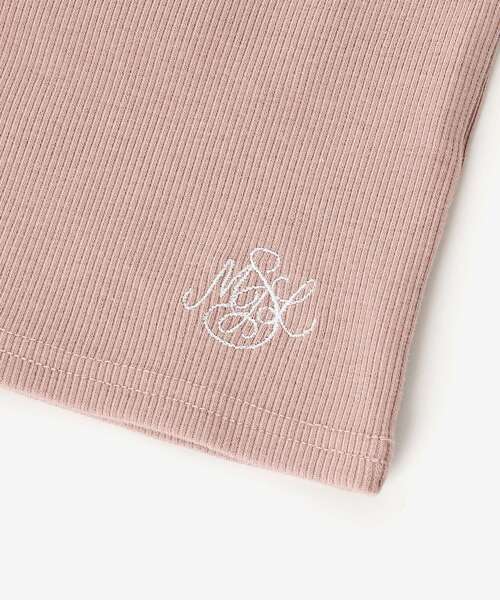 MAJESTIC LEGON(マジェスティックレゴン)の「スクエアネックタンクトップ(タンクトップ・レディース・オフホワイト/ピンク/グリーン/ブラック・MEDIUM)」の8枚目の写真