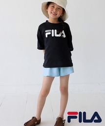 antiqua（アンティカ）の「UVカット率90％FILAロゴ入り水着セット（水着・キッズ）」