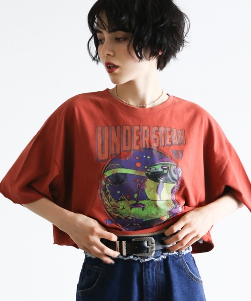 PAGEBOY（ページボーイ）の「ショートロックT（Tシャツ
