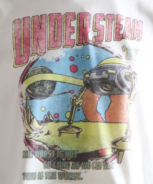 PAGEBOY（ページボーイ）の「ショートロックT（Tシャツ/カットソー・レディース・チャコールグレー/オレンジ系その他/オフホワイト・FREE）」の22枚目の写真