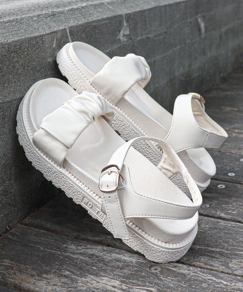 AAA+（サンエープラス）の「AAA+Feminine / コンフォートサンダル　華奢ストラップサンダル（サンダル・レディース・ブラック系1/アイボリー系3/アイボリー系1/アイボリー系2/ブラック系3/ブラック系2・LL/S/M/L）」の6枚目の写真