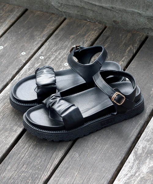 AAA+（サンエープラス）の「AAA+Feminine / コンフォートサンダル　華奢ストラップサンダル（サンダル・レディース・ブラック系1/アイボリー系3/アイボリー系1/アイボリー系2/ブラック系3/ブラック系2・LL/S/M/L）」の17枚目の写真