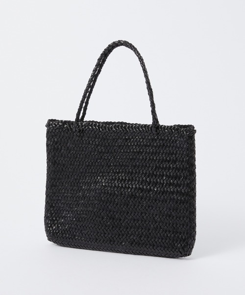 Dragon Diffusion（ドラゴンディフュージョン）の「DRAGON DIFFUSION SOPHIE SMALL ドラゴン ディフュージョン レザー メッシュ ソフィー スモール トートバッグ（トートバッグ・レディース・ブラック/タン/ダークブラウン・FREE）」の2枚目の写真