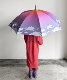COMMON WARE（コモンウェアー）の「NT:UVクラウド&スカイ キッズ傘 晴雨兼用（長傘・キッズ）」