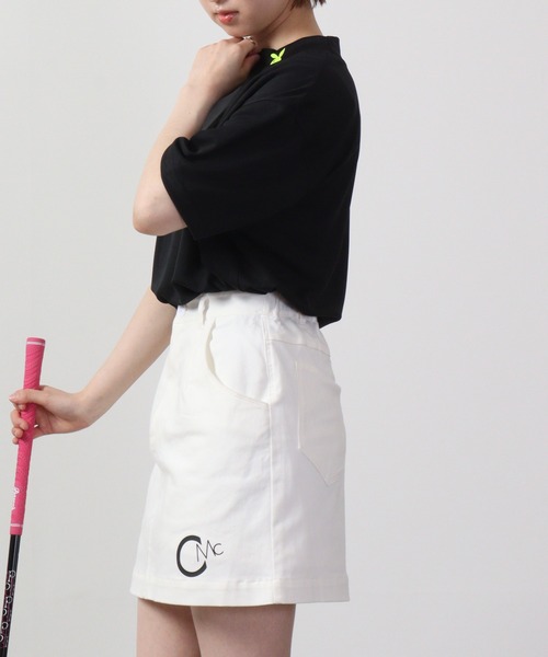 PLAYBOY（プレイボーイ）の「PLAYBOY 吸汗速乾ハイネック半袖Tシャツ（Tシャツ/カットソー・メンズ・イエロー/オレンジ/ブラック系/イエロー系/ブラック/グレー・XL/L/M）」の17枚目の写真