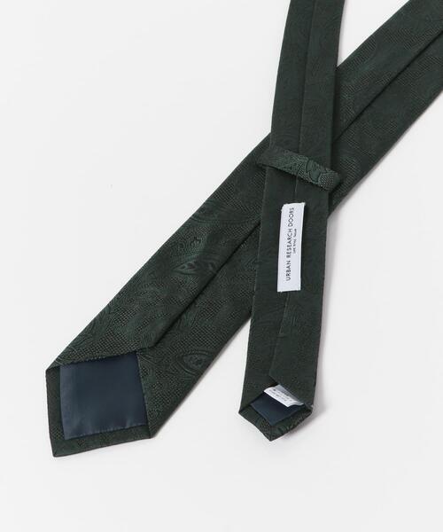 URBAN RESEARCH DOORS（アーバンリサーチドアーズ）の「LIFE STYLE TAILOR　23AW国内生地タイペイズリー1（ネクタイ・メンズ・ブラウン/グリーン/ネイビー・-）」の9枚目の写真