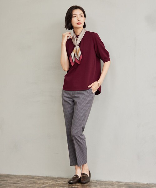 J.PRESS(ジェイプレス)の「【WEB限定】2way ビジュー スカーフ リング(リング・レディース・シルバー系/ゴールド系・F)」の9枚目の写真