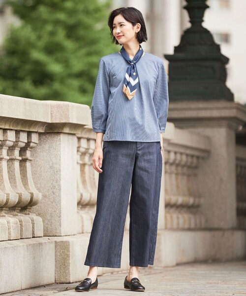 J.PRESS(ジェイプレス)の「【WEB限定】2way ビジュー スカーフ リング(リング・レディース・シルバー系/ゴールド系・F)」の7枚目の写真
