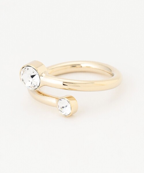 J.PRESS(ジェイプレス)の「【WEB限定】2way ビジュー スカーフ リング(リング・レディース・シルバー系/ゴールド系・F)」の5枚目の写真