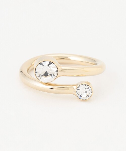 J.PRESS(ジェイプレス)の「【WEB限定】2way ビジュー スカーフ リング(リング・レディース・シルバー系/ゴールド系・F)」の4枚目の写真