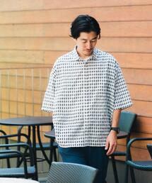 ITEMS URBANRESEARCH | シアサッカーチェック ショートスリーブシャツ(シャツ/ブラウス)