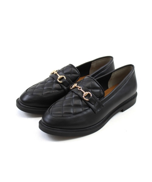 VIVIAN（ヴィヴィアン）の「キルティングビット付きローファー（ローファー・レディース・ブラック/アイボリー・S/M/L/LL）」の11枚目の写真