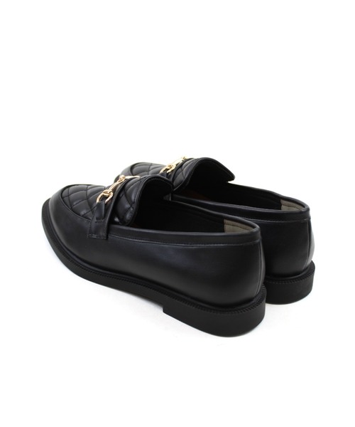 VIVIAN（ヴィヴィアン）の「キルティングビット付きローファー（ローファー・レディース・ブラック/アイボリー・S/M/L/LL）」の8枚目の写真