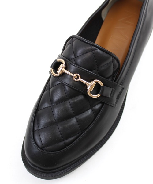 VIVIAN（ヴィヴィアン）の「キルティングビット付きローファー（ローファー・レディース・ブラック/アイボリー・S/M/L/LL）」の18枚目の写真