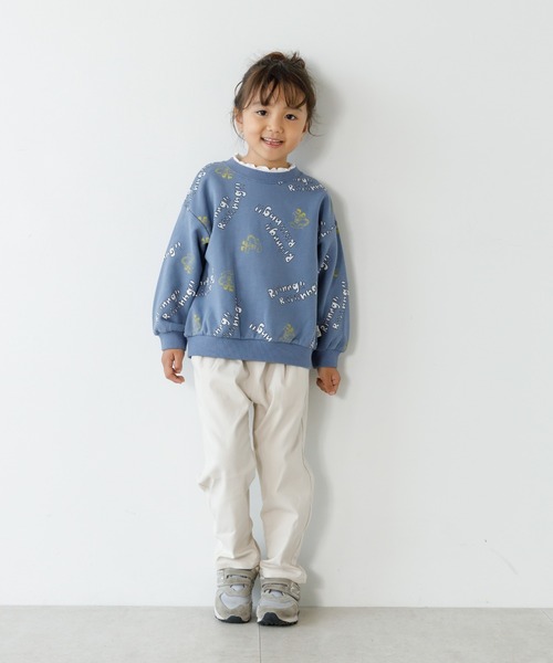 MAKE YOUR DAY（メイクユアデイ）の「ぐいんぐいんのストレッチリボンパンツ■80～140cm（その他パンツ・キッズ・ブラック/アイボリー/ブラウン/カーキ・90/100/120/130/140/110/80）」の14枚目の写真