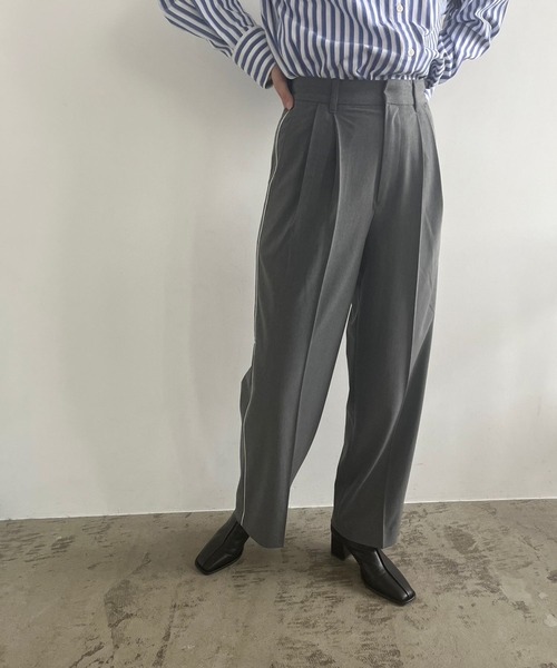 LOWRYS FARM（ローリーズファーム）の「ＴＲスタイルＵＰワイドパンツ　 965188（その他パンツ・レディース・ブラック/グレー/ブルー/アイボリー/ブラック系その他・SMALL/MEDIUM/LARGE）」の10枚目の写真