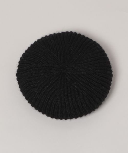 JEANASIS（ジーナシス）の「シャギーニットベレー/965143（ハンチング/ベレー帽・レディース・ライトブルー/ブラック/グレー・FREE）」の4枚目の写真