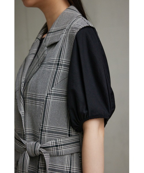 AZUL by moussy（アズールバイマウジー）の「トレンチジレワンピース（ワンピース・レディース・ブラック/カーキ/グレー系その他/ベージュ・SMALL/MEDIUM）」の21枚目の写真