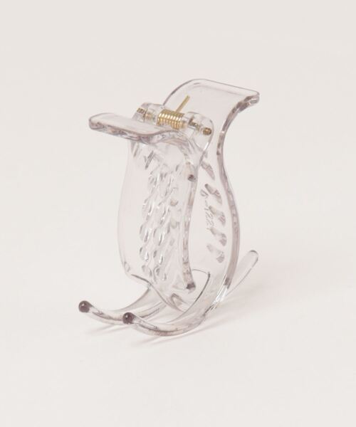 ammy.（エイミードット）の「【 ammy. / エイミードット 】 ミニ バンス ヘアクリップ（バレッタ/ヘアクリップ・レディース・クリアブラック/アイボリー/ブラック/クリアブラウン/ピンク系その他/ベージュ系その他/ベージュ/ブラック系その他/シルバー/ゴールド・FREE）」の17枚目の写真