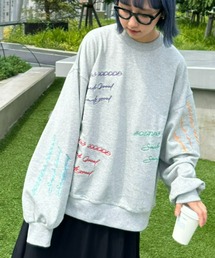 SOUNDSGOOOOD | 【SOUNDS GOOOOD / サウンズグッド】総柄刺繍クルーネックスウェット(スウェット)
