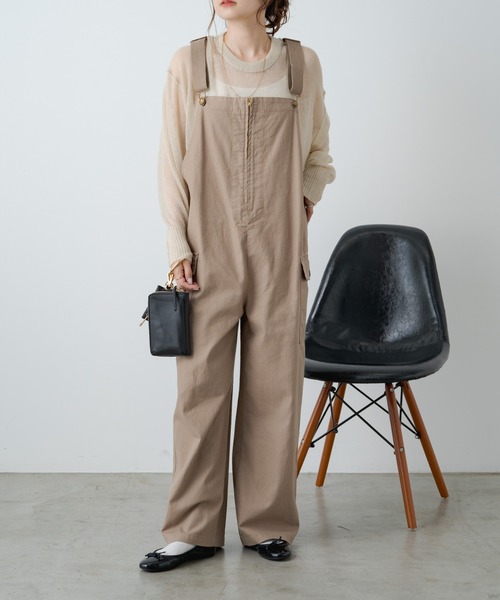 PUAL CE CIN（ピュアルセシン）の「シアーモヘアクロップドニットプルオーバー（ニット/セーター・レディース・ブラウン/ブラック/ベージュ・FREE）」の12枚目の写真