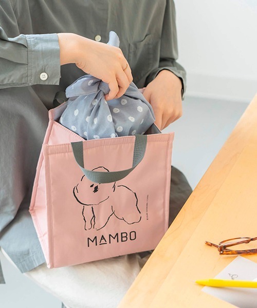MAMBO(マンボ)の「MAMBO 保冷バッグ Lサイズ(トートバッグ・レディース・ピンク/グレー・FREE)」の18枚目の写真